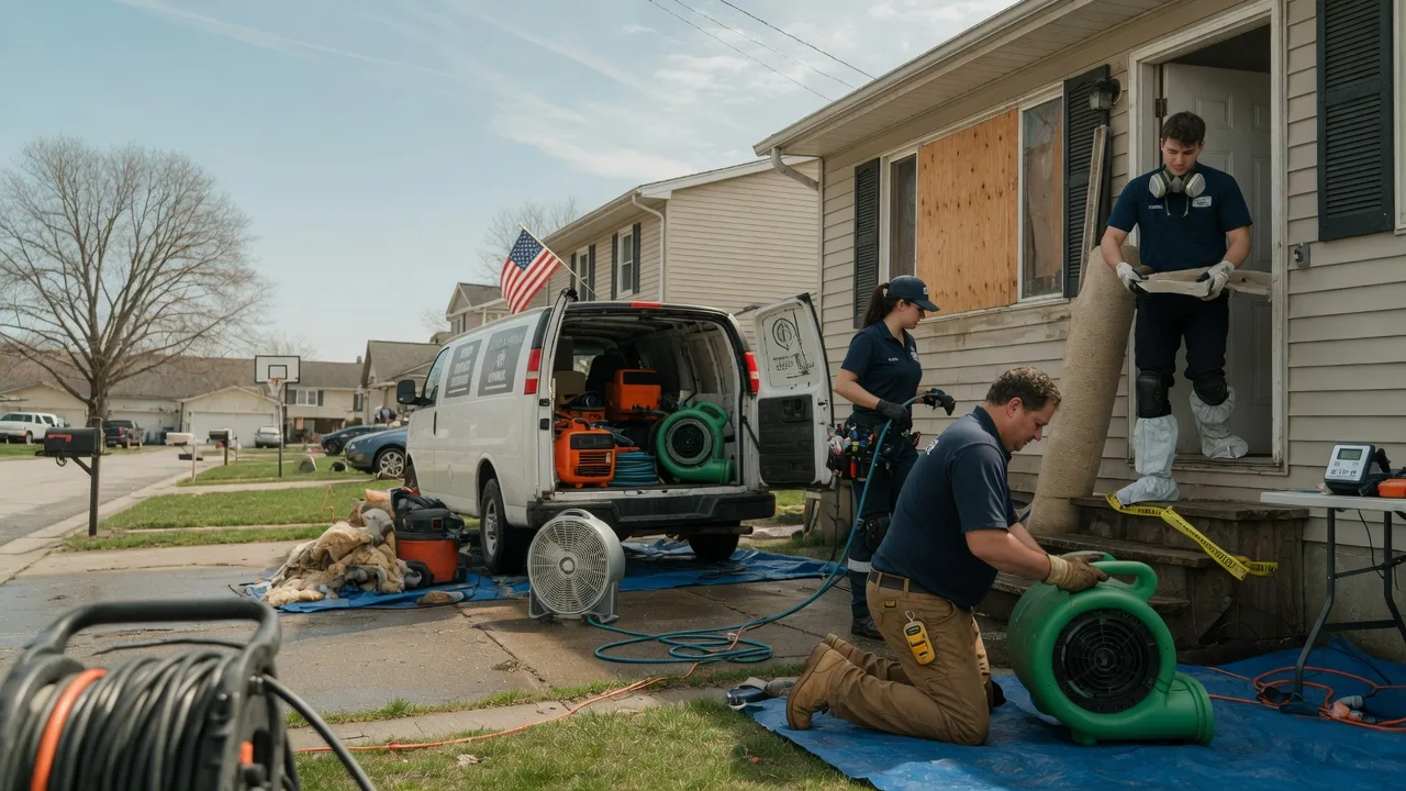 Water Damage Restoration in Eddyville, IL near me